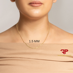 10K Yellow Gold 1mm-4mm Laser Diamond Cut Rope Chain Necklace Men Women 16"- 30"