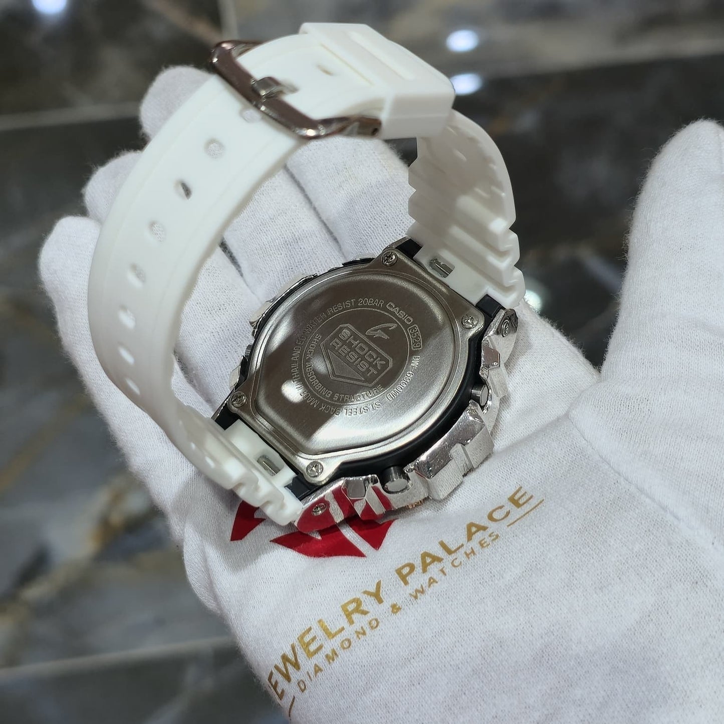 Authentic Diamond G-SHOCK DW6900TR Watch Cross Bezel | 5.00 CTW Natural Diamonds