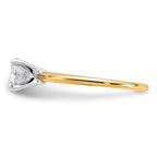 1.5 Ct IGI Certified Lab Grown Diamond Solitaire Engagement Ring For Women In