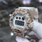 Authentic Diamond G-SHOCK DW6900TR Watch Cross Bezel | 5.00 CTW Natural Diamonds
