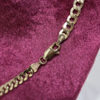 Real 10K Gold Cuban Curb Chain 4mm 20" w/ Basketball Pendant Charm Combo DEAL
