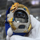 Casio G-Shock Dragon (Blue) 6900 Iced Out Diamond Watch 5 CTW