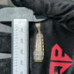 10KT Gold Diamond Barber Trimmer Pendant 0.50ctw Stylist Charm 1.5 Inch