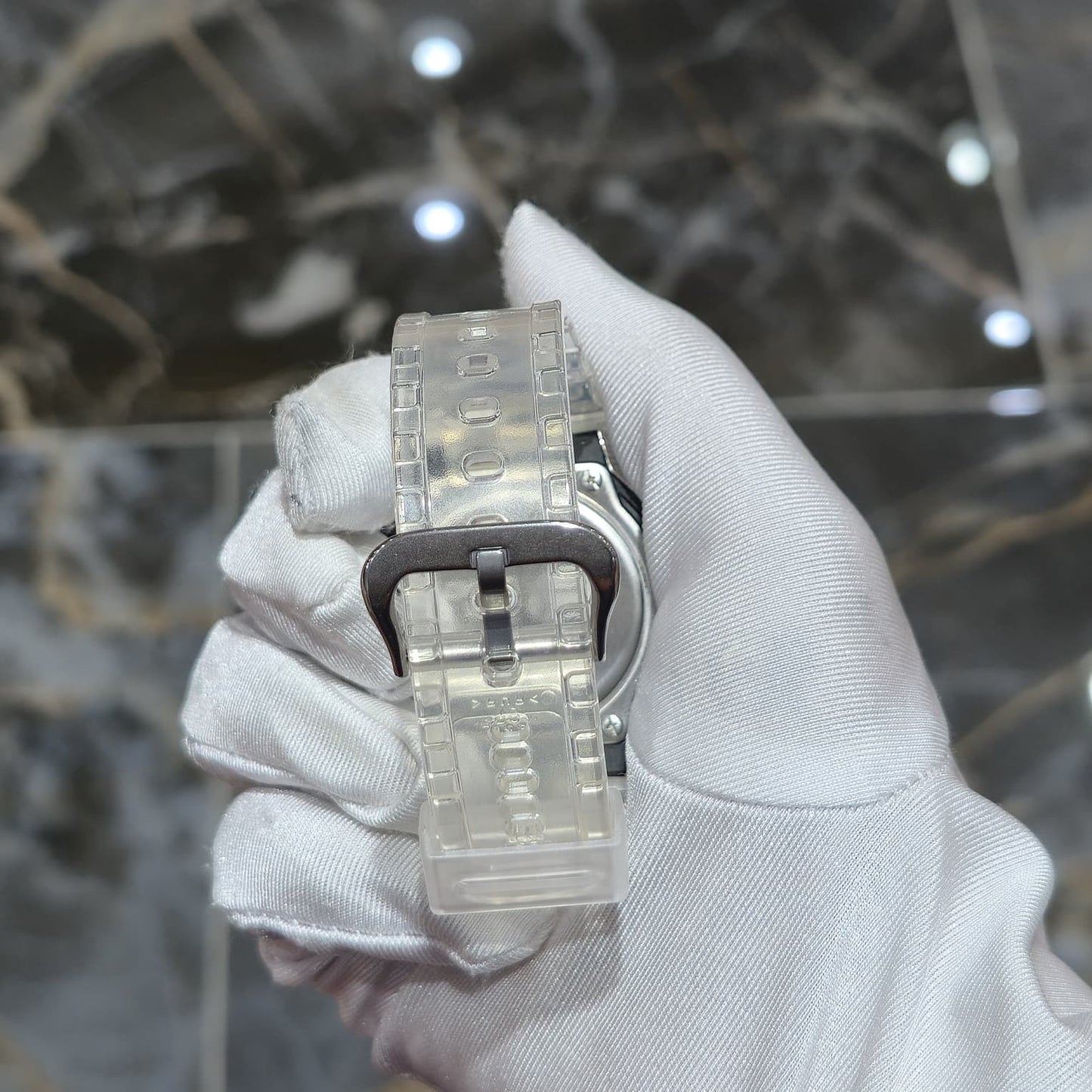 Authentic Diamond G-SHOCK DW6900TR Watch Cross Bezel | 5.00 CTW Natural Diamonds