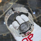 Authentic Casio G-Shock S2100  Iced Out Natural Diamond Watch 5CT | Silver Dial