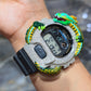 Casio G-Shock (Black) 6900 Iced Out Diamond Watch 5 CTW