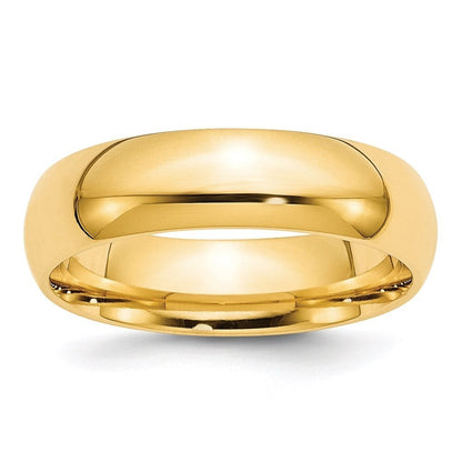 Solid Real 14K Yellow Gold Wedding Anniversary Band Ring Comfort Fit Mens Womens