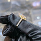 10KT Gold Lab Grown Diamond Marquise Ring 1.40ct Center 2.63ctw Total
