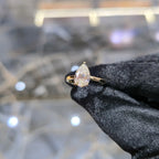 14K Gold 2.01ctw Lab Grown Diamond Pear Cut Ring F VS2 Solitaire Jewelry Palace