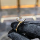 14K Gold 3.01ctw Lab Grown Diamond Radiant Ring F VS2 Solitaire Jewelry Palace