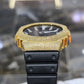 G-Shock GA2100-1A Black Dial Diamond Watch, 6.00ct