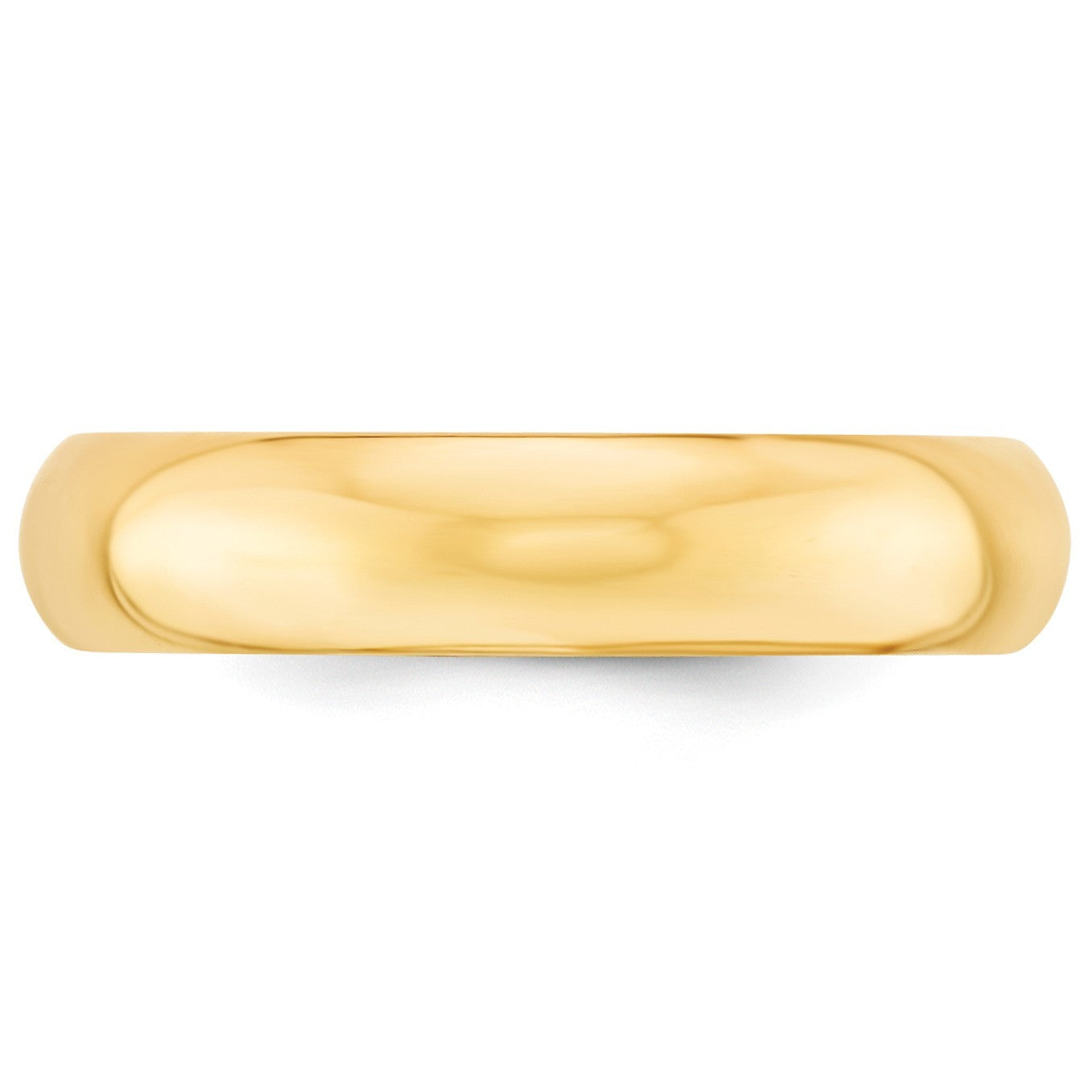 Solid Real 14K Yellow Gold Wedding Anniversary Band Ring Comfort Fit Mens Womens