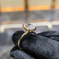 14K Gold 3.01ctw Lab Grown Diamond Radiant Ring F VS2 Solitaire Jewelry Palace