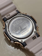 Casio G-Shock Pink S2100BA Iced Out Diamond Watch 5CT