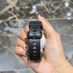 Casio G-Shock 6900 Yellow Iced Out Natural Diamond Watch 5CT
