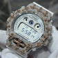 Authentic Diamond G-SHOCK DW6900TR Watch Cross Bezel | 5.00 CTW Natural Diamonds