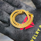 10KT Gold Chain 3.8mm Franco Womens Bracelet 6.7 Grams 8 inches Jewelry Palace