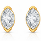1.00 CTW Diamond Stud Earrings in 14K Gold | Aura Collection by Jewelry Palace