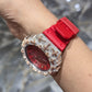 Diamond G-SHOCK GA2100 Watch Cross Bezel | 5.00 CTW Natural Diamonds
