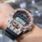 Authentic Diamond G-SHOCK DW6900TR Watch Cross Bezel | 5.00 CTW Natural Diamonds