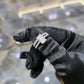Silver Lab Grown Diamond Radiant Ring 1.50ct Center 3.00ctw Total