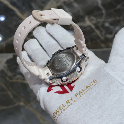 Authentic Diamond G-SHOCK GA-2100 Watch Cross Bezel | 5.00 CTW Natural Diamonds