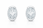 1.00 CTW Diamond Stud Earrings in 14K Gold | Aura Collection by Jewelry Palace
