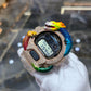 Casio G-Shock Dragon (Clear) 6900 Iced Out Diamond Watch 5 CTW