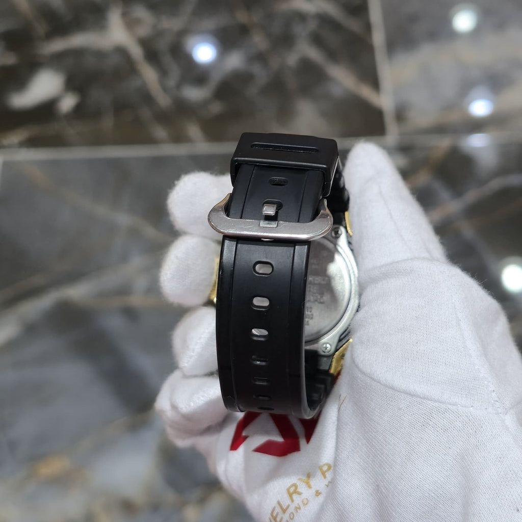 G-Shock GA2100-1A Black Dial Diamond Watch, 6.00ct