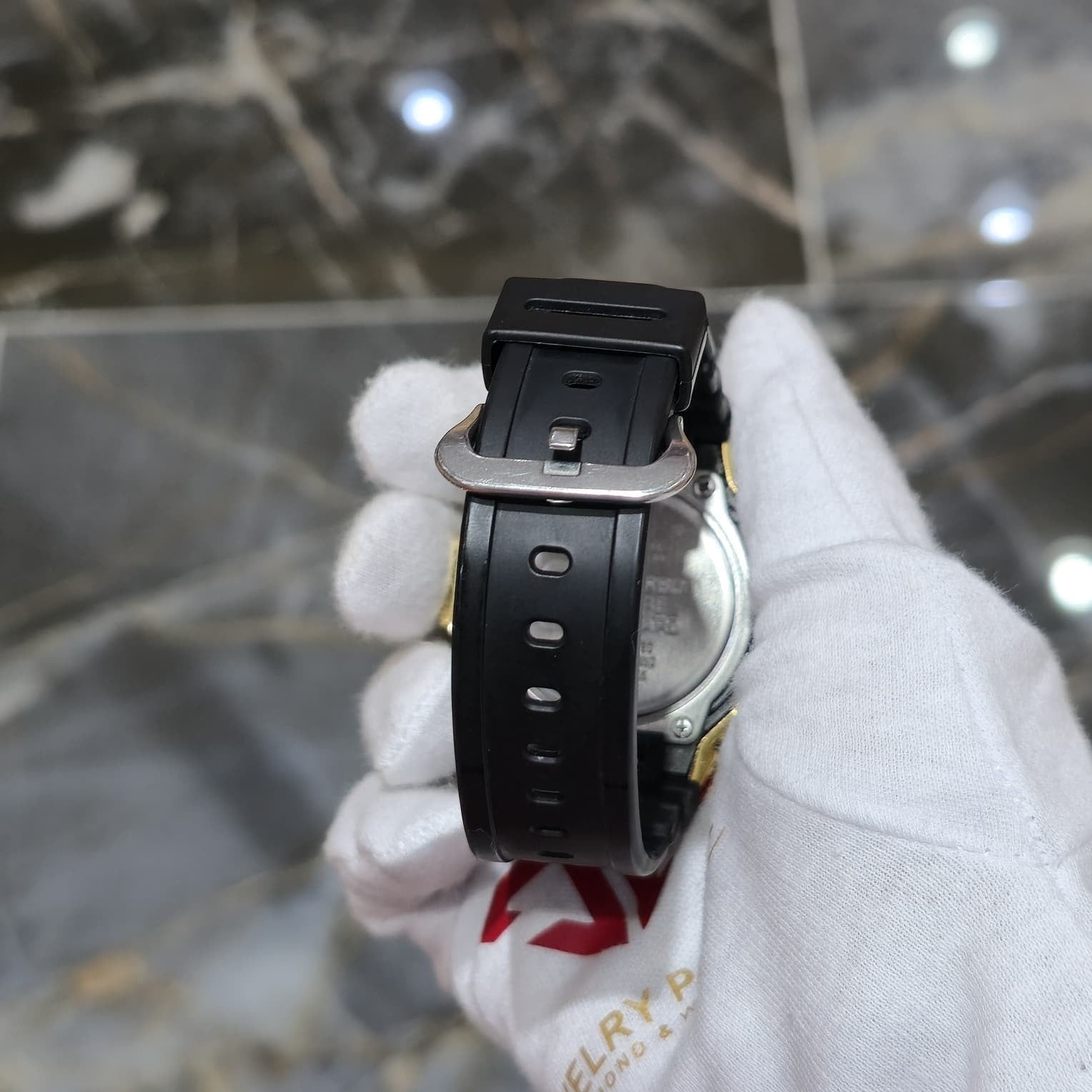 G-Shock GA2100-1A Black Dial Diamond Watch, 6.00ct