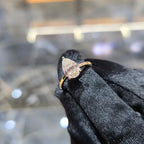 14K Gold 2.01ctw Lab Grown Diamond Pear Cut Ring F VS2 Solitaire Jewelry Palace