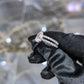 Lab Diamond Pear Teardrop Engagement Ring Set White Silver 3.00 ctw