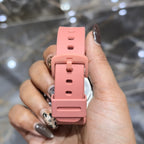 Casio G-Shock Shocking Pink S2100BA Iced Out Diamond Watch 5CT