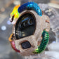 Casio G-Shock Dragon (Clear) 6900 Iced Out Diamond Watch 5 CTW