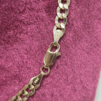Real 10K Gold Cuban Curb Chain 4mm 20" w/Jesus Head Pendant Charm Combo Set DEAL
