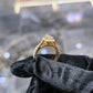 10K Yellow Gold Lab Grown Diamond Pear Halo Bridal Ring Set 2.00 ctw Women