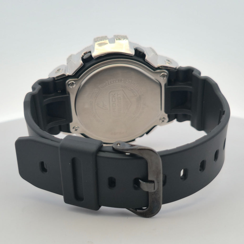 Casio G-Shock 6900 TwoTone Iced Out Natural Diamond Watch 5CT