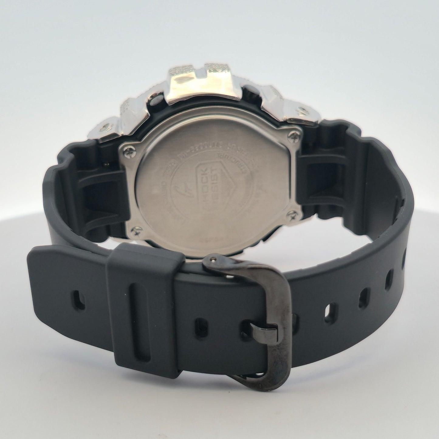 Casio G-Shock 6900 TwoTone Iced Out Natural Diamond Watch 5CT