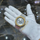 Authentic Casio G-Shock S2100  Iced Out Natural Diamond Watch 5CT | Silver Dial
