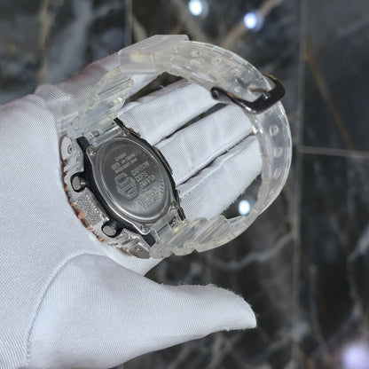 Authentic Diamond G-SHOCK DW6900TR Watch Cross Bezel | 5.00 CTW Natural Diamonds