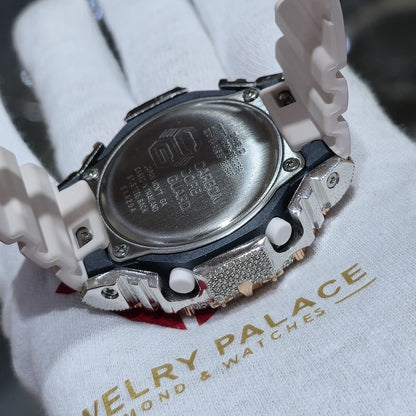 Authentic Diamond G-SHOCK GA-2100 Watch Cross Bezel | 5.00 CTW Natural Diamonds