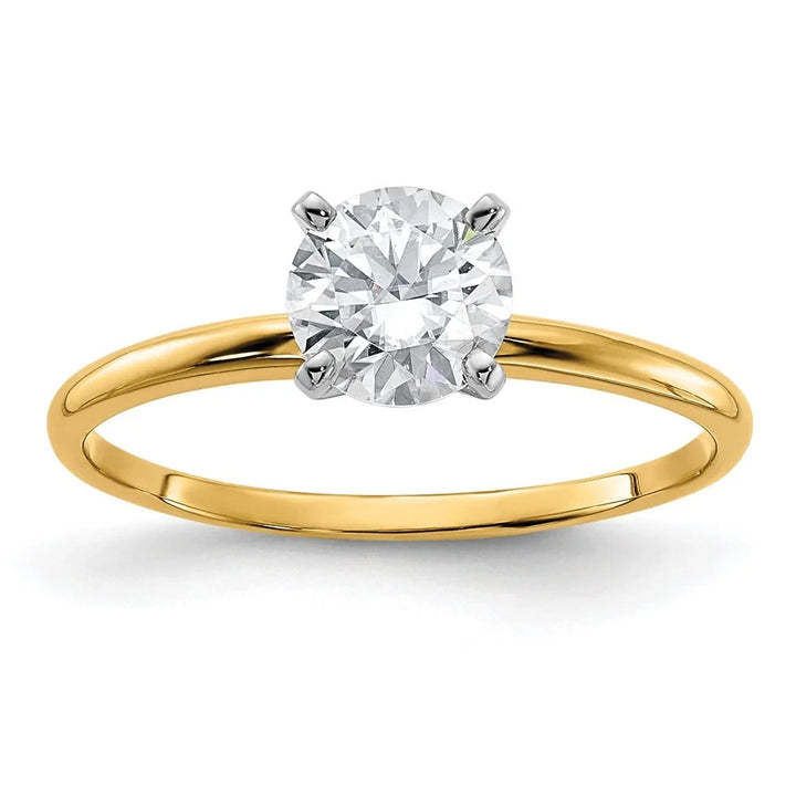1.5 Ct IGI Certified Lab Grown Diamond Solitaire Engagement Ring For Women In