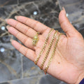 Real 10K Gold Cuban Curb Chain 4mm 20" w/ Basketball Pendant Charm Combo DEAL