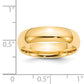Solid Real 14K Yellow Gold Wedding Anniversary Band Ring Comfort Fit Mens Womens