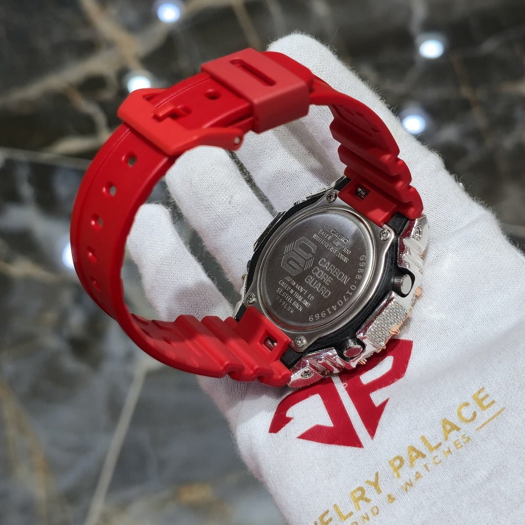 Diamond G-SHOCK GA2100 Watch Cross Bezel | 5.00 CTW Natural Diamonds