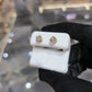 10K Gold Diamond Stud Earrings 1.50ctw Brilliant Round Cut 5mm Gifting Jewelry