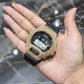 Casio G-Shock 6900 Yellow Iced Out Natural Diamond Watch 5CT