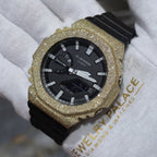 G-Shock GA2100-1A Black Dial Diamond Watch, 6.00ct