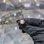 14K Gold 3.01ctw Lab Grown Diamond Radiant Ring F VS2 Solitaire Jewelry Palace