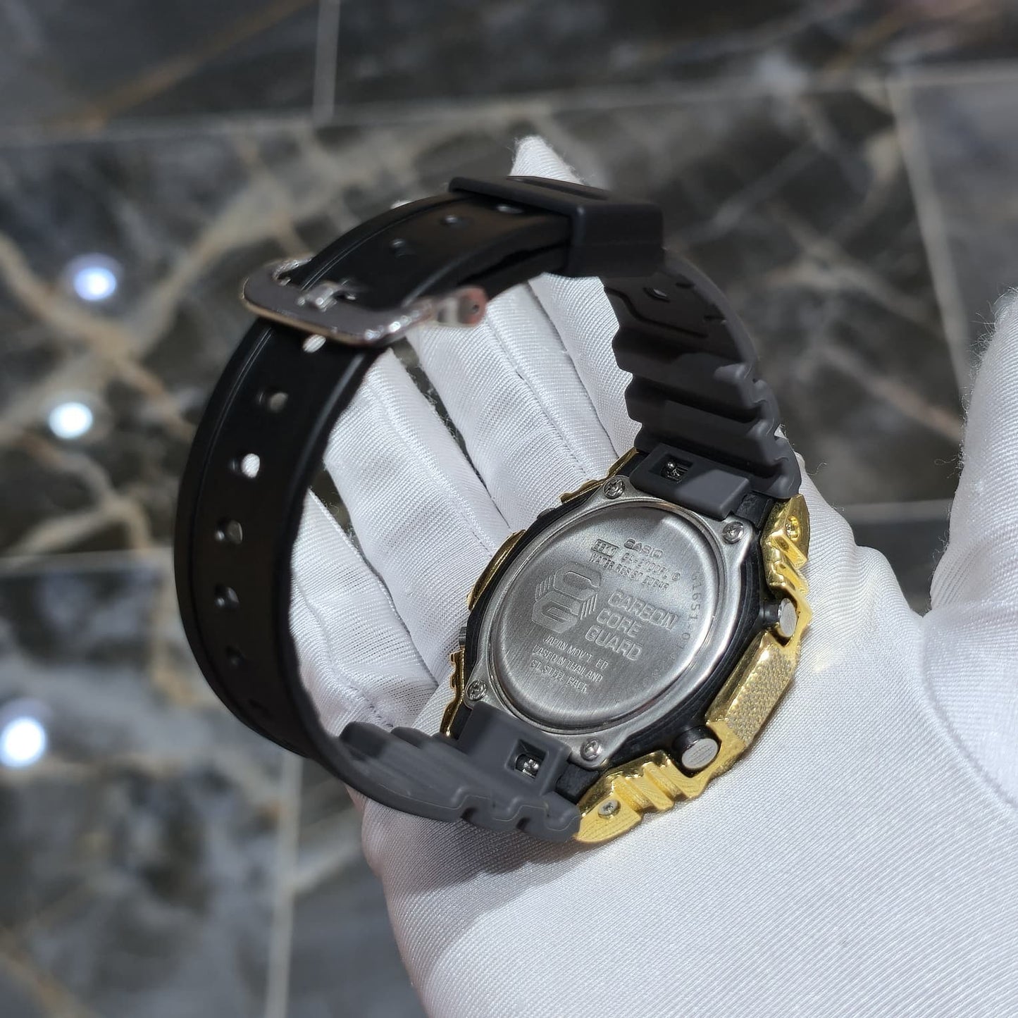 Casio G-Shock S2100  Iced Out Natural Diamond Watch 5CT | Inferno Dial